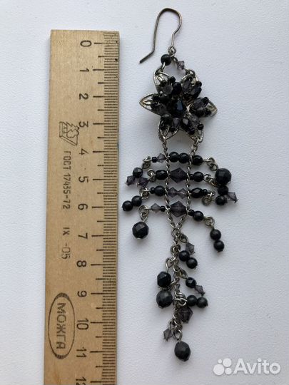 Серьги Арабские Цветы