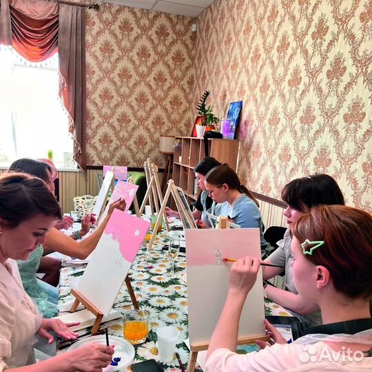 Арт вечеринки/творческие мастер-классы