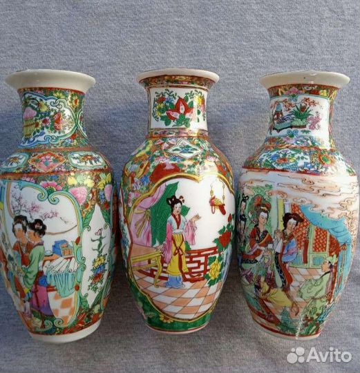 Вазы и статуэтки китайские