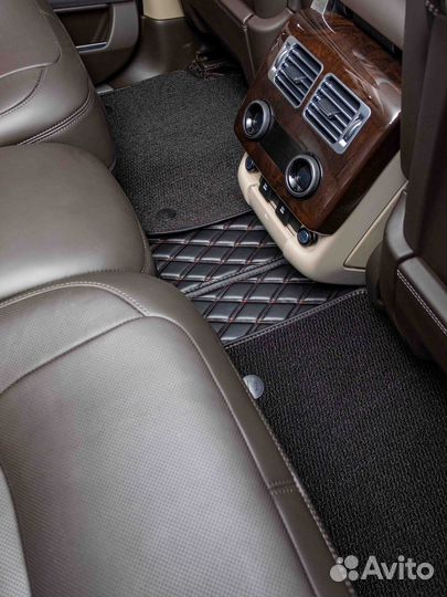 3Д коврики из экокожи Land Rover Range Rover