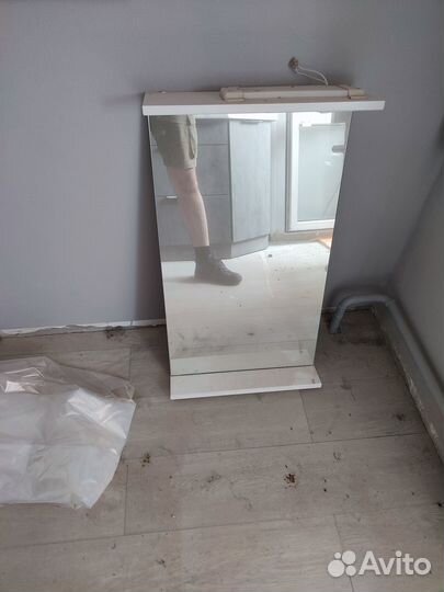 Зеркало с подсветкой бу