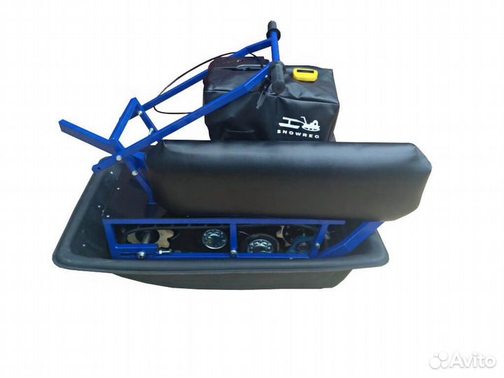 Мотобуксировщик Альбатрос М 6,5 +сани