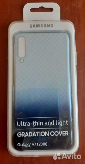 Чехол (клип-кейс) на Samsung Galaxy A7(2018) ориг