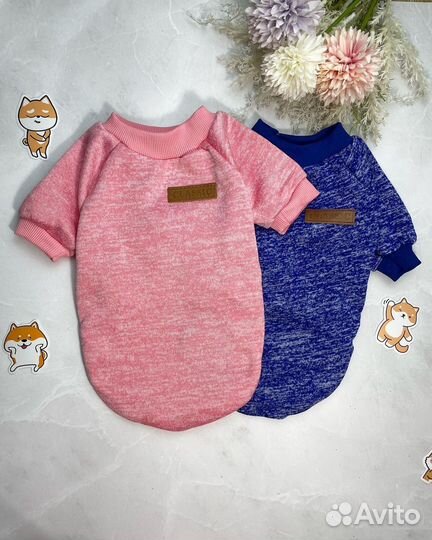 Утепленные кофты для собак