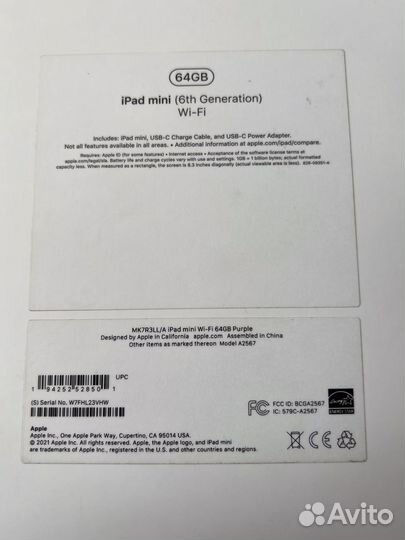 iPad Mini 64Gb 6 2021 WiFi