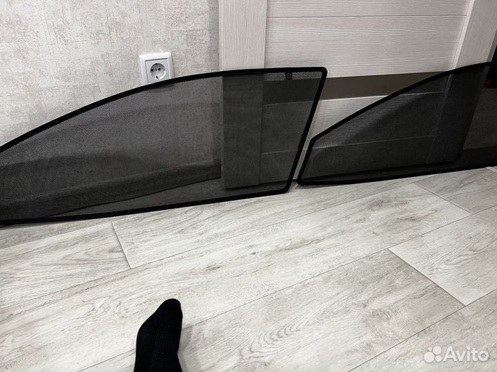 Каркасные автошторы на Hyanday soliris2