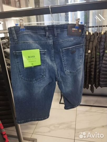 Шорты джинсовые Hugo Boss