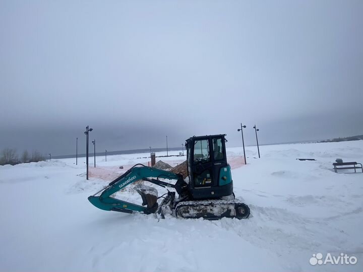 Услуги мини экскаватора