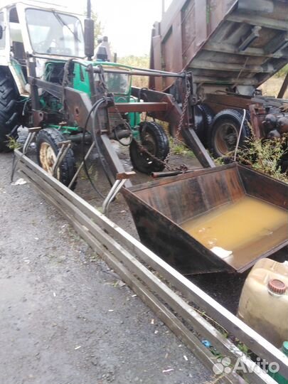 Трактор ЮМЗ 6 с КУН, 1984