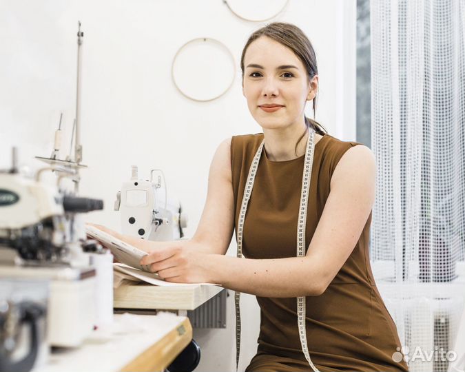 Швея на фабрику трикотажной одежды.Обучаем