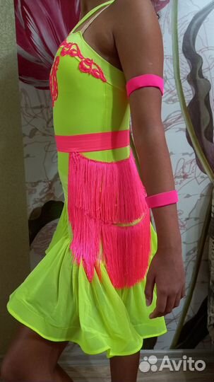 Платье для бальных танцев юниоры 1 латина