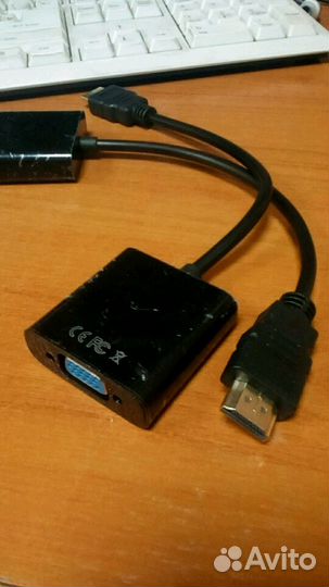 Переходник (адаптер) с hdmi на разъем VGA