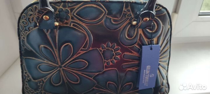 Сумка кожаная женская италия новая