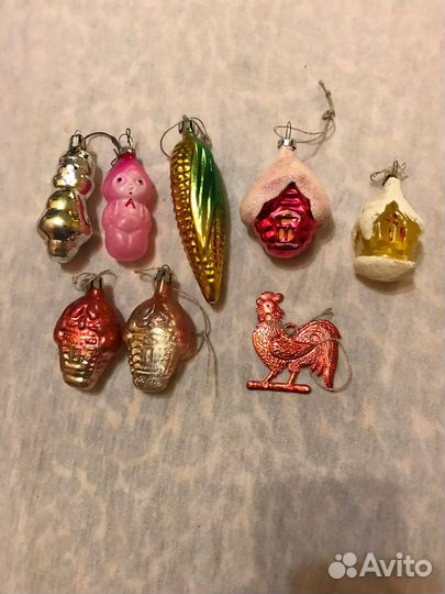 Новогодние игрушки СССР