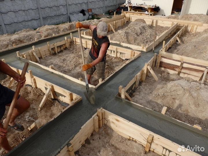 Фундаменты и отмостки