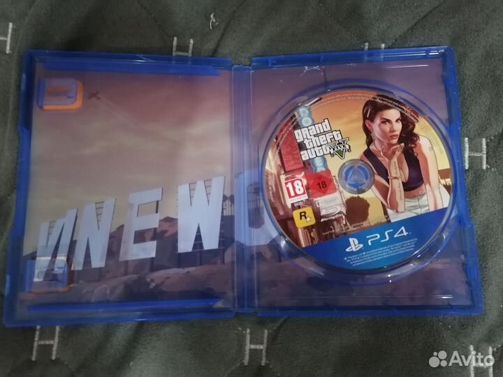 Диски на ps4 gta 5