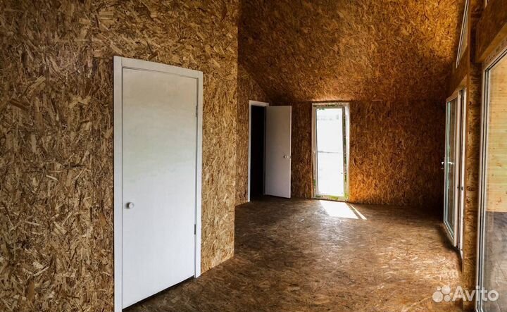 Дом в стиле Барнхаус 6*5 кВ.м. с террасой 6*2 кВ.м