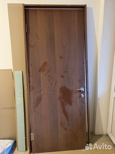 Дверь межкомнатная 800 с коробкой бу