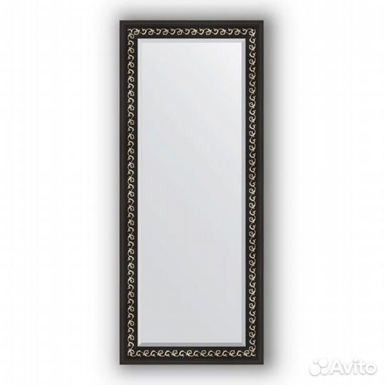 Зеркало Evoform Exclusive 155х65 Черный ардеко