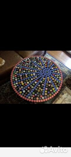 Крышки от пластиковых бутылок