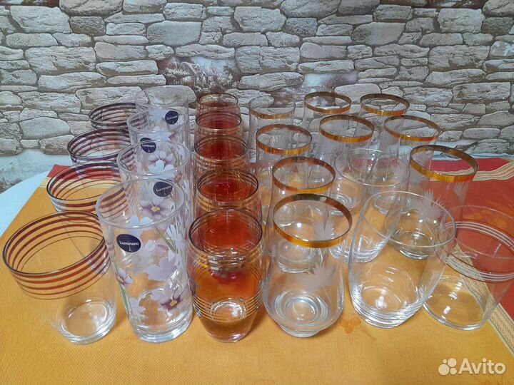 Стаканы стекло СССР