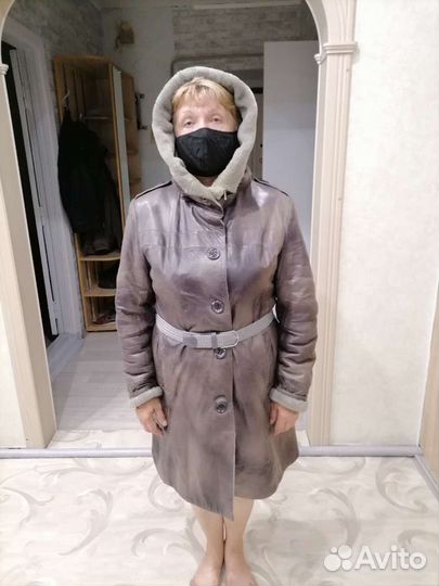 Дубленка натуральная женская 48-50