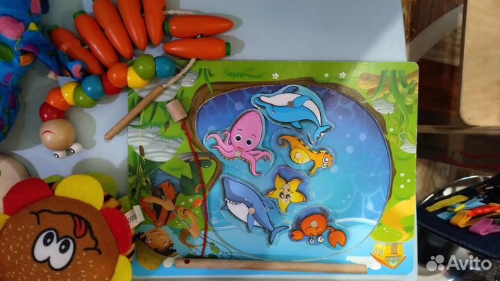 Развивающие игрушки пакетом