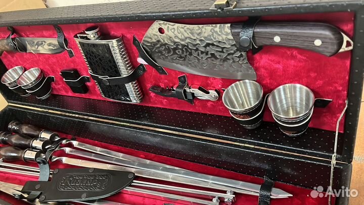 Подарочный шашлычный набор Кизляр