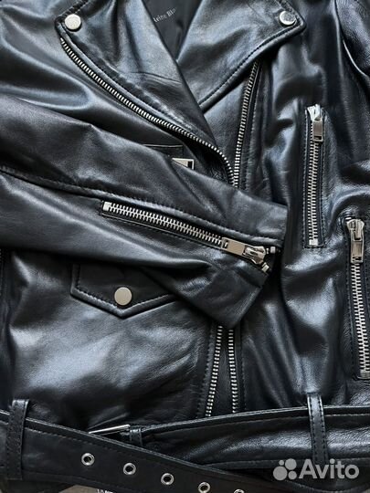 Куртка кожаная косуха женская 42 44