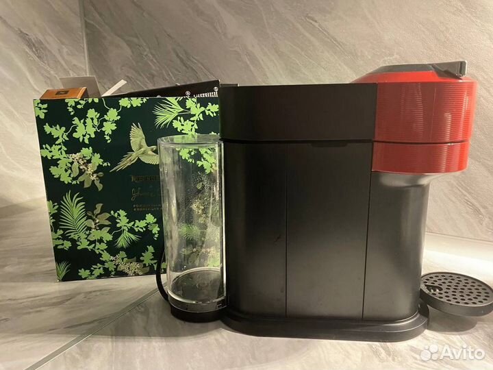 Кофемашина капсульная nespresso Vertuo Next Red