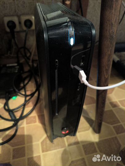 Игровой системный блок с монитором