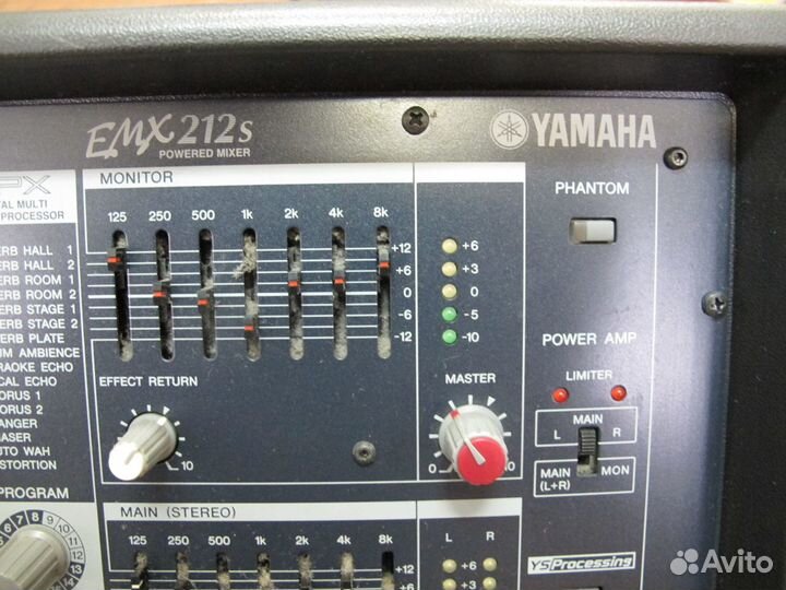 Микшерный пульт yamaha emx212s, emx312s, бу 2 шт