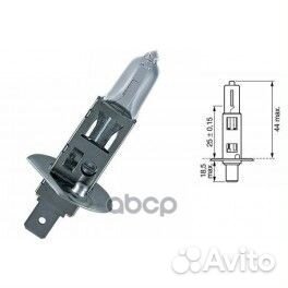 Лампа H1 12V 55W P14.5s (блистер) 48320B1 Narva