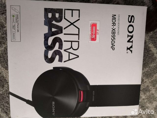 Наушники Sony mdr xb950ap купить в Москве | Электроника | Авито