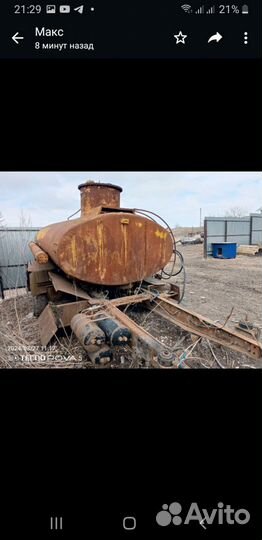 Бочка бензовоз ЗИЛ