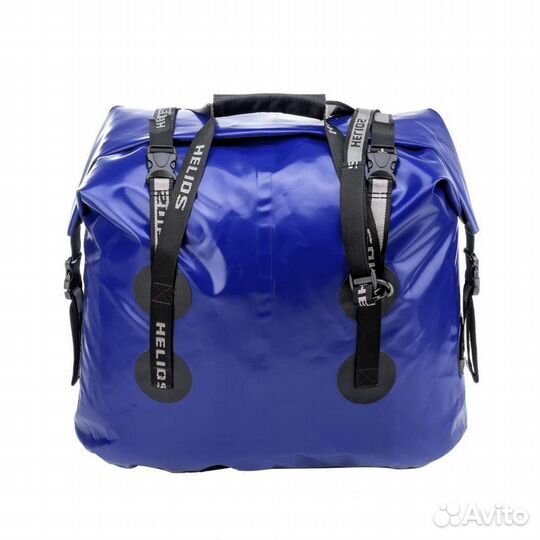 Гермосумка 60л (пвх, синий/черный) (HS-GS-60-BB) H