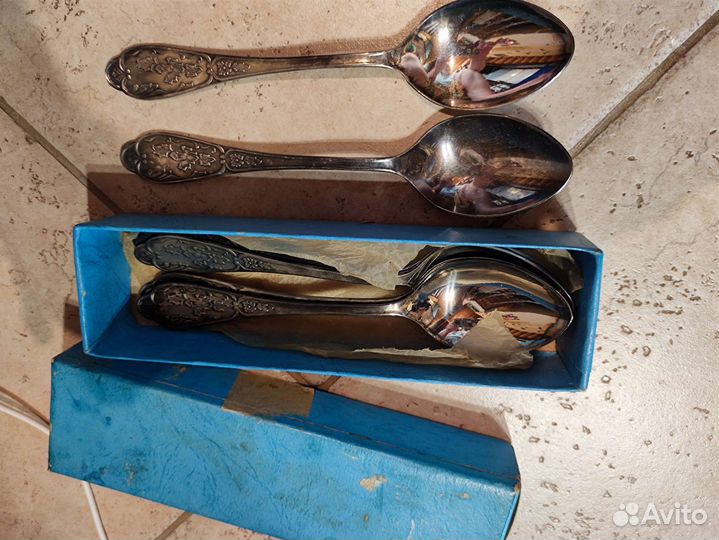 Ложки мельхиор СССР