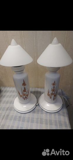Лампы настольные светильники люстра СССР