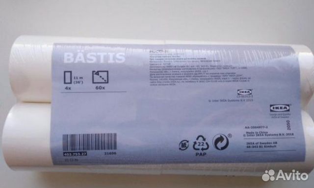 Ролик для одежды IKEA бэстис новые