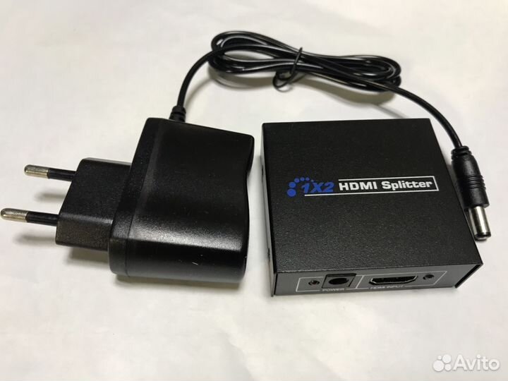 Делитель splitter hdmi 1x2