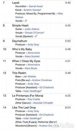 Natacha Atlas - Something Dangerous CD Rus