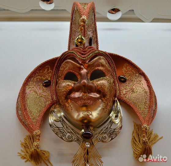 201807 Маска La gioia 611 Tricorno con metalli