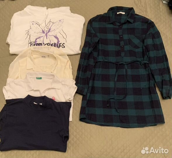 Резерв Пакет одежды для девочки 146 zara h&m и тд