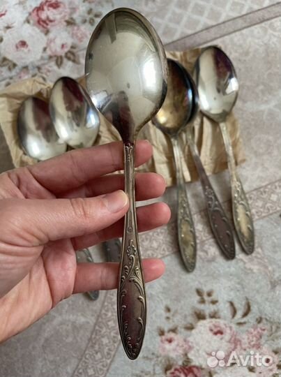 Ложки мельхиоровые