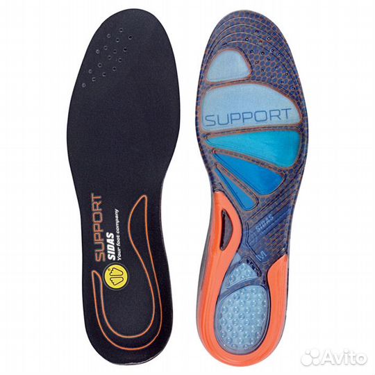 Стельки анатомические sidas Cushioning Gel