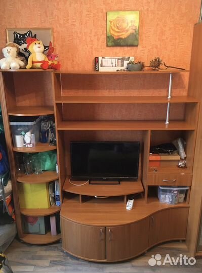 Шкаф, стенка, компьютерный стол, мебель