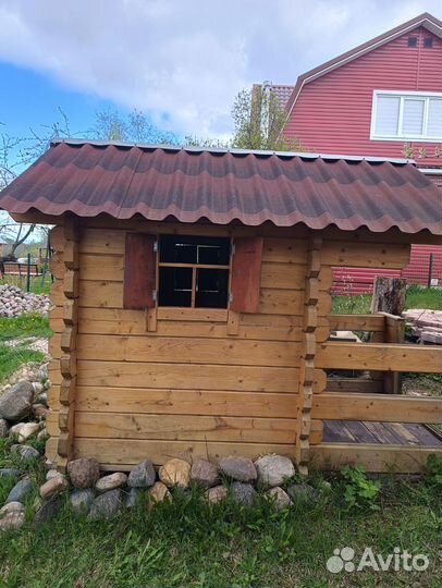 Домик детский игровой для дачи