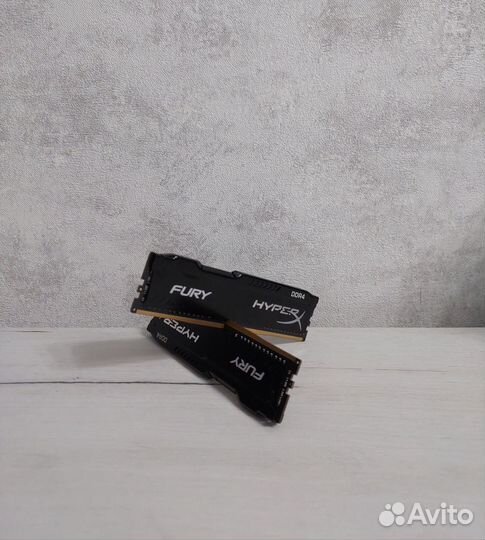 Оперативная память Kingston Hyperx Fury DDR4 16 GB