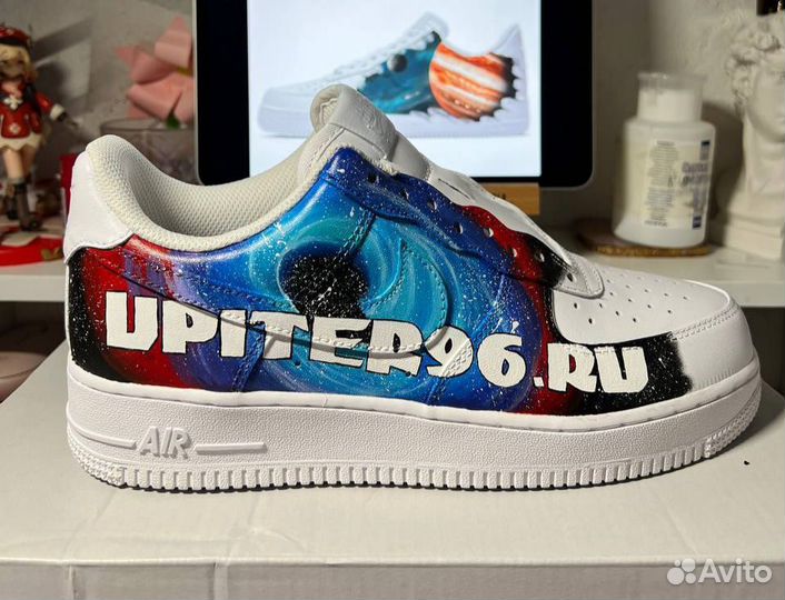 Кастомные кроссовки nike air force 1 цена договорн