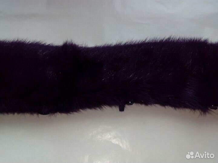 Воротник из норки